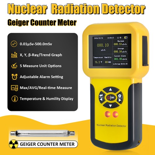 Nuclear radiation detector - nuclear,