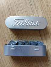 Titleist 913 Weight Set in Titleist Metal Case and Manual