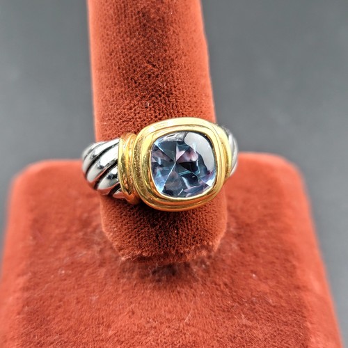 Vtg ring unique blue - vtg,