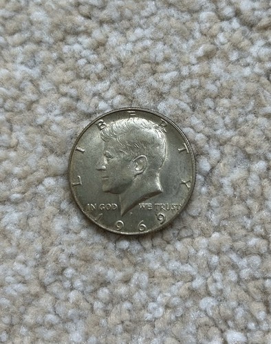 1969 kennedy half - 1969-d,