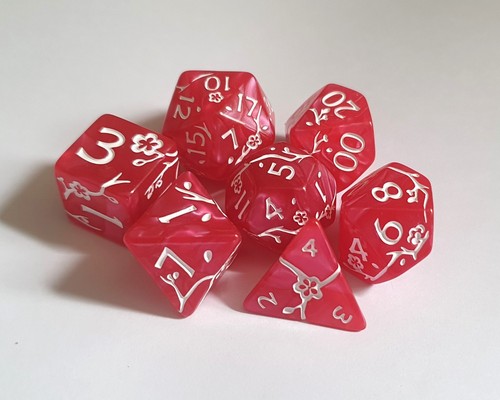 Dnd dice set polyhedral resin - set,