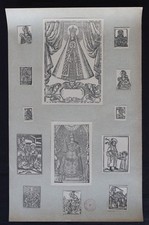Plate 13 Wood engravings, 18th