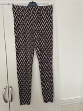 M&S Bitter Chocolate Leggings Size 10