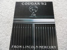 1982 Mercury Cougar Sales