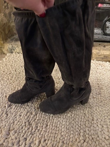 Bennett grey suede boots - bennett,