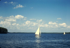 Original 1950s Red Border