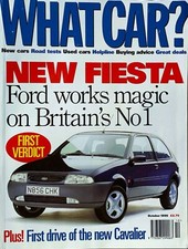 WHAT CAR? MAGAZINE OCT-1995 - Fiesta Si, BMW 750iL, Corsa SRi, Peugeot 106 XSi