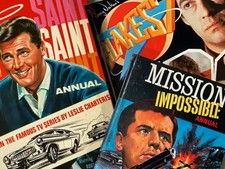 Classic movie TV Annuals hardback Blake 7 - The Saint - various - choose from