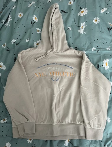 Beige hoodie size m - h&m,