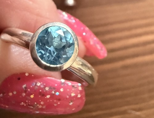 Dower hall swiss blue topaz - blue,