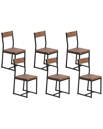 Set dining chairs - set, 6