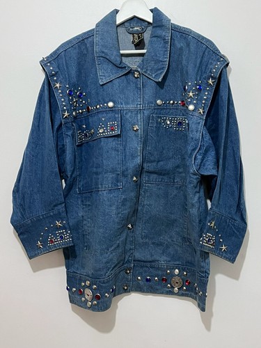 Ksenia embellished denim