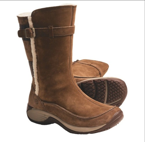 Merrell encore snow tan - tan, suede