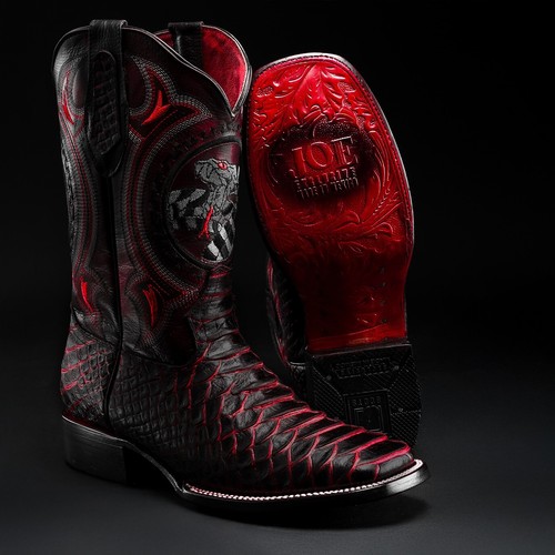 Men western cowboy boots - cowboy,
