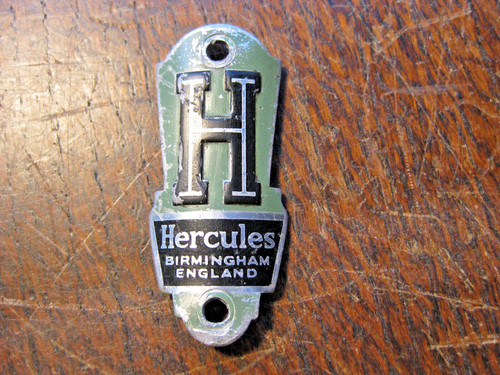 Vintage hercules bicycle head - hercules,