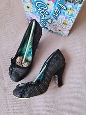 Irregular choice  Flexi Lexi heels 7.5 41 black
