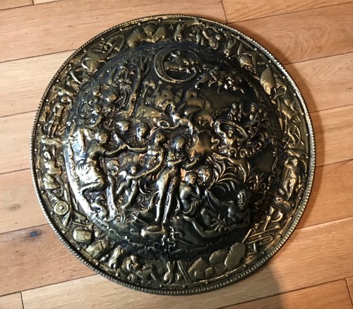 Lombard raised domed brass - raised,
