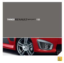 PDF DIGITAL CAR BROCHURE: RENAULTSPORT TWINGO 133 - SEPTEMBER 2008