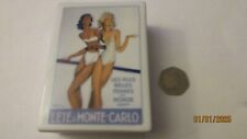Society Des Bains De Mer MONTE CARLO Card case & PACK OF  CARDS
