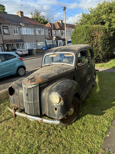 1950 ford prefect black rare - ford,