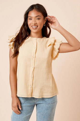 Dorothy perkins lemon top - perkins,