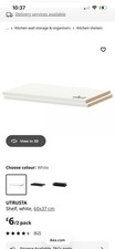 Ikea Utrusta Shelf White (only