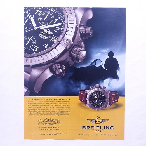 2002 breitling chrono avenger - chrono,