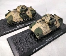 2 x AMERCOM Collection M2 Bradley Saudi Arabia 1:72 Military Vehicles See Desc