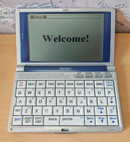 Seiko er9000 dictionary - er9000,