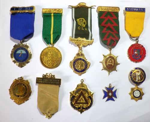 Vintage enamel masonic other - enamel, &