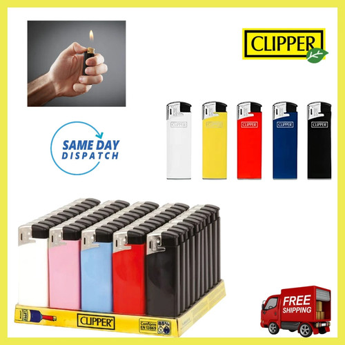 Clipper lighters set - clipper, flat