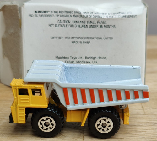 Matchbox cars 1989 yellow and - 1989,