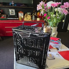 Vintage Shell Petrol Can