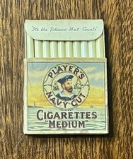Vintage miniature Players Navy