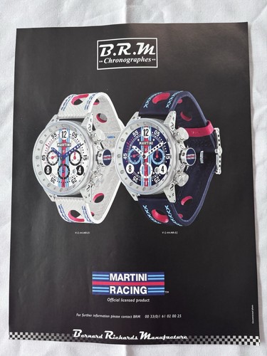 Brm watches martini racing - brm,
