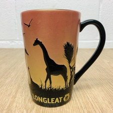 Original Longleat Safari Park Giraffe Sunset Themed Novelty 13.5cm Large Mug