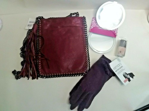 Ladies handbag new purple - handbag, +
