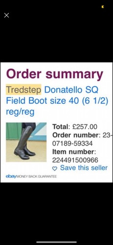 Tredstep long riding boots - long,
