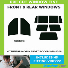 For Mitsubishi Shogun Sport 5-door 1999-06 Full Pre Cut Window Tint Kit Film