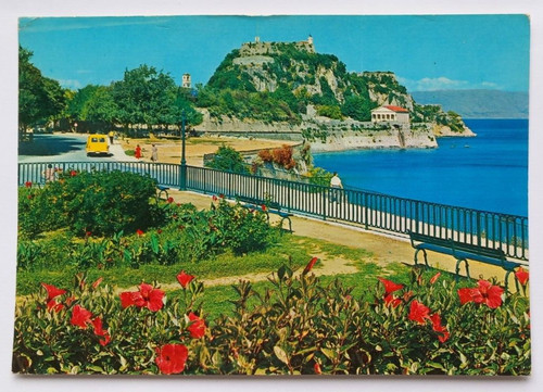 Greece corfu the old fortress - the,