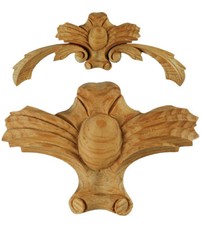 Wood Period Decor Shield Only