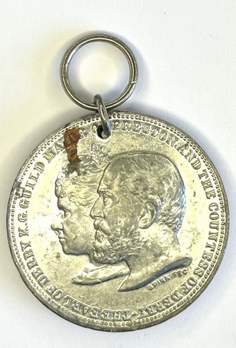 1902 preston guild medal earl - preston,
