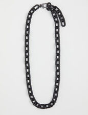 Iris Apfel X H&M Long Black Chain Statement Necklace. New In Box. SOLD OUT
