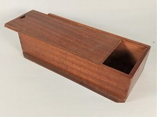Mahogany parts box with