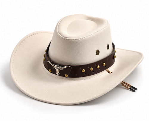 Western cowboy hat faux - hat,