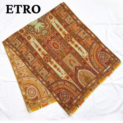 Etro paisley pattern fringe - paisley,