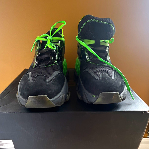 Ash extasy nubuck black green - extasy,