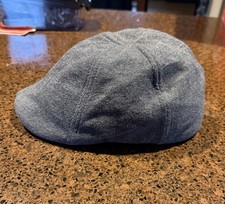 Boston Scally Cap - The Scrapper Blue Gray -  Small