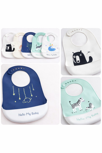 Baby silicone bib - baby,