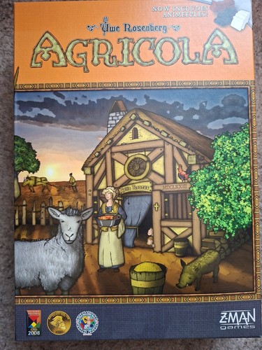 Agricola board game - board,